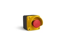 M Series Metal 1 Hole CP102E Yellow-Grey Control Box